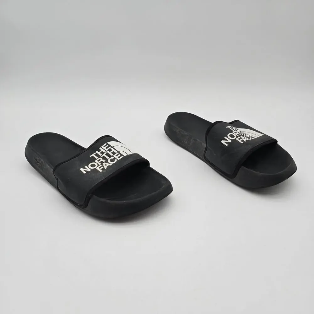 The North Face Sandals Mens 11 Black Slides Water Slip Ons Camo Base Camp